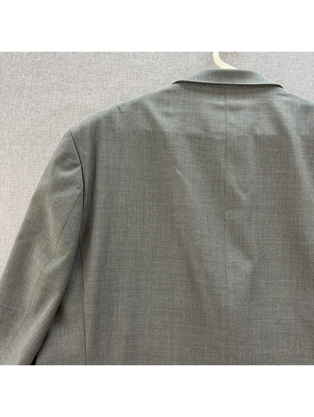 Collection by Michael Strahan 52R Gray Sport Coat Blazer Wool Blend Classic Fit